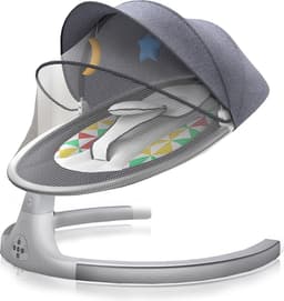 Productfoto van Happyment Elektrische babyschommel - Wipstoel