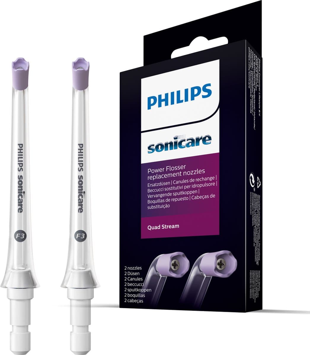Philips Sonicare F3 Quad Stream opzetstukjes - 2 stuks thumbnail 4