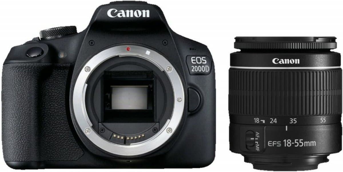 Canon EOS 2000D - Spiegelreflexcamera - +18-55mm F/3.5-5.6 DC III-lens thumbnail 5