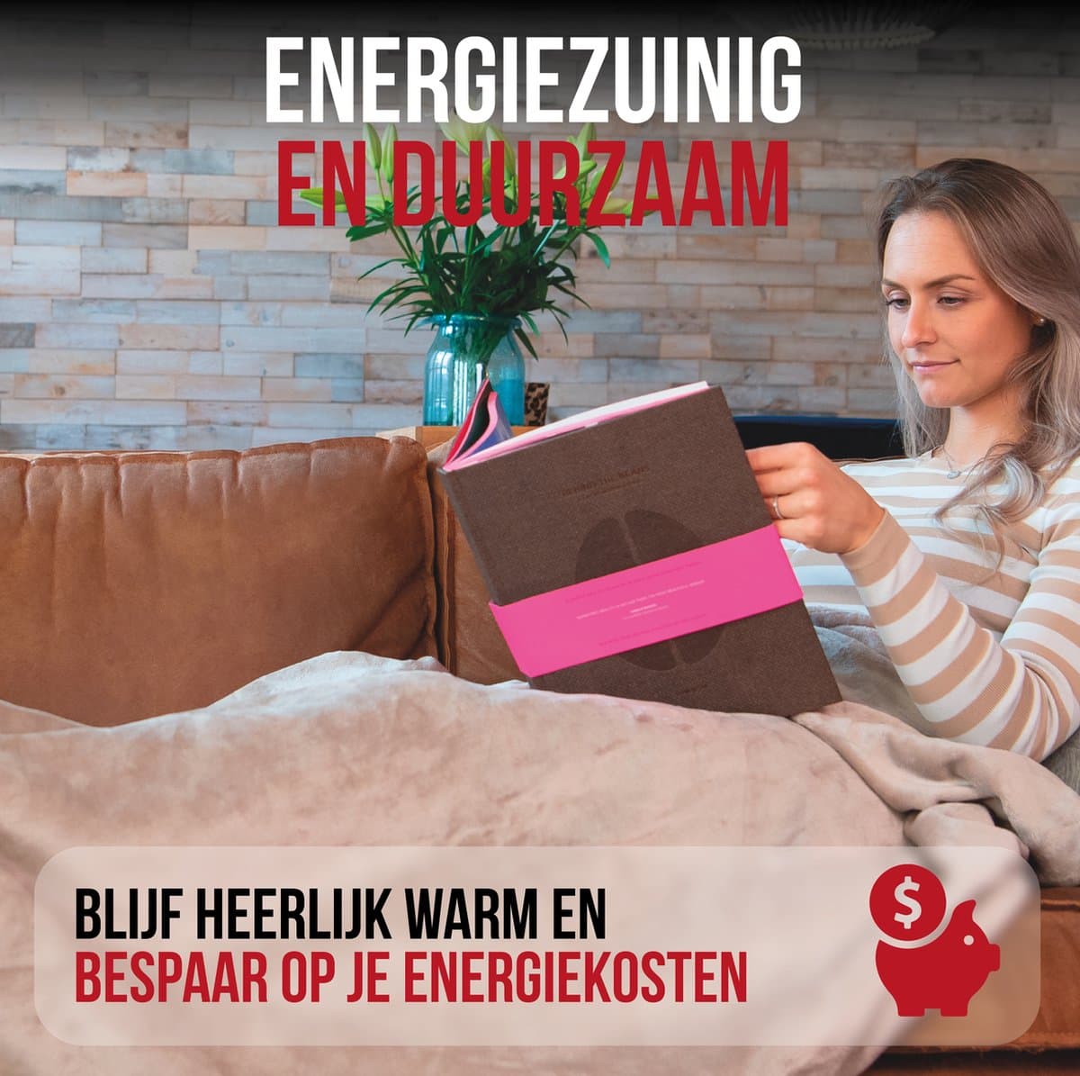 DistinQ Elektrische Bovendeken 160x120 cm - Warmtedeken 160Watt - Omslagdeken Automatische Uitschakeling - Oververhittingsbescherming - 9 Standen - Donker Grijs - Energiezuinig thumbnail 5