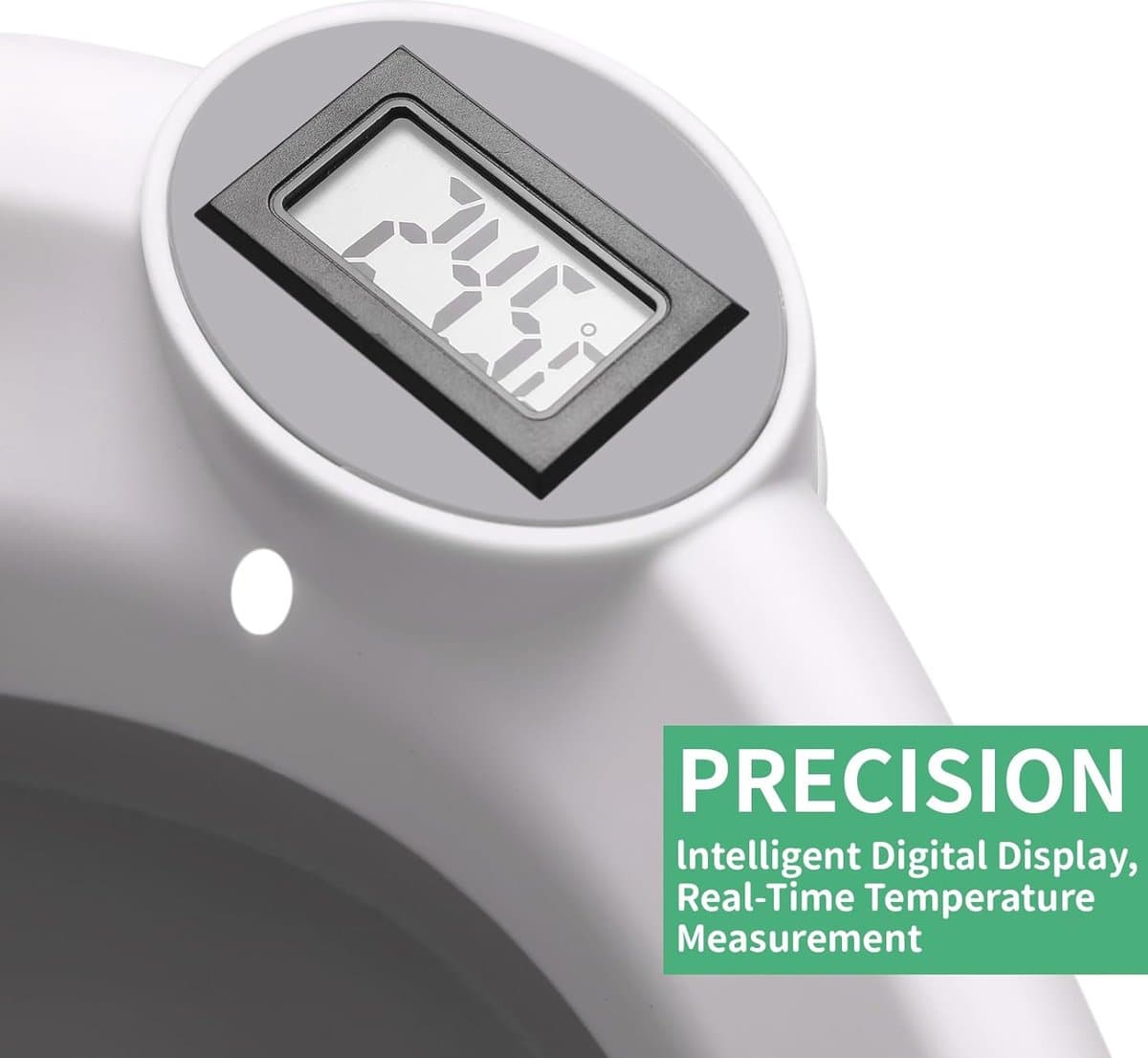 Opvouwbare babybadkuip met douchekopaansluiting en thermometer - Ruimtebesparend en ergonomisch babybadje voor 0-36 maanden thumbnail 3