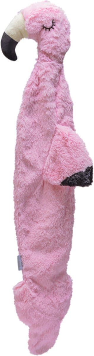 Beeztees Puppy Flatino Flamingo Fe - Puppy Speelgoed - Puppyknuffel - Hondenspeelgoed - Roze 72 x 27 x 5 cm - Hond