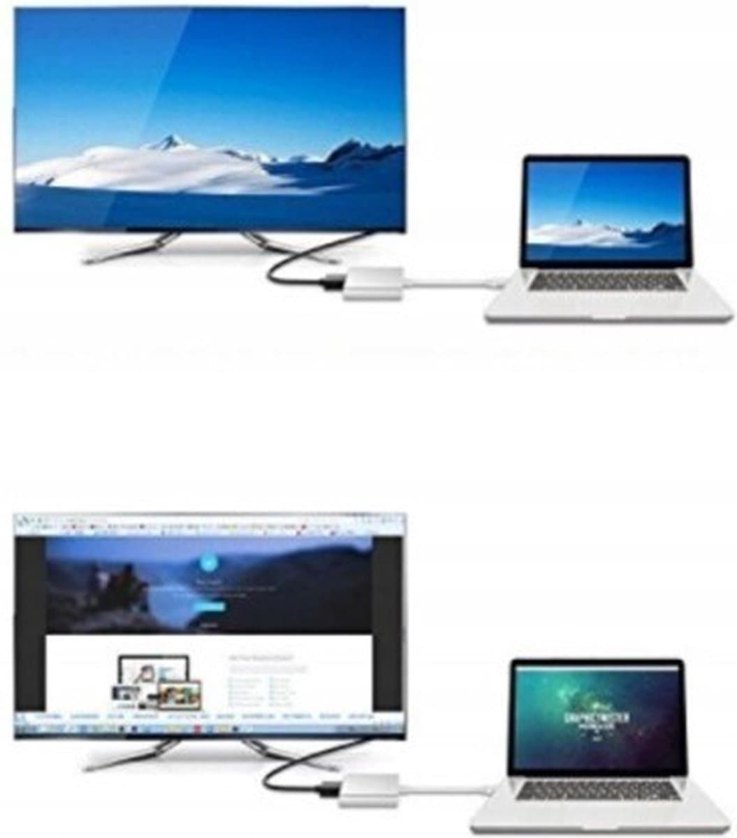 Zenwire 3-in-1 - USB-C Hub - HDMI 4K-uitgang - USB 3.0-poort - PD 100W opladen voor MacBook Air Pro M1 M2 M3 M4 Samsung DeX Nintendo Switch thumbnail 8