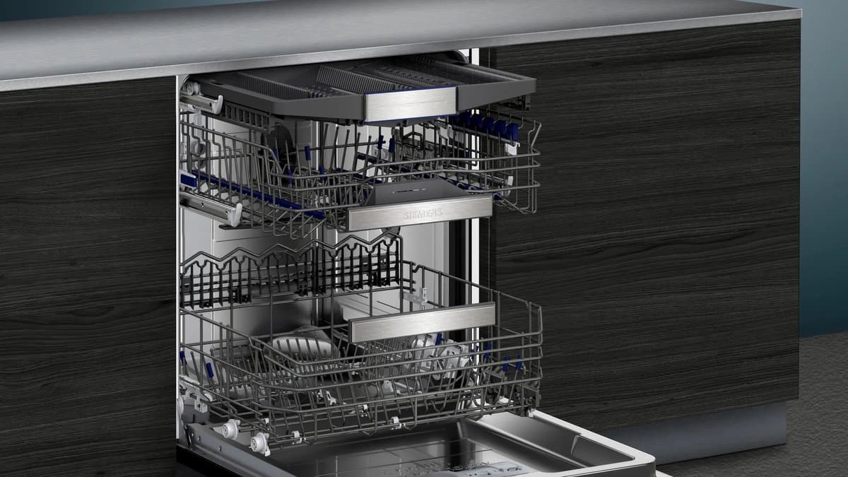 Siemens SN87TX02CE - iQ700 - Inbouwvaatwasser - 60 cm - Energielabel A - Home Connect - Zeolith: extra droge vaat - varioSpeed Plus: je vaat tot wel drie keer zo snel schoon thumbnail 4