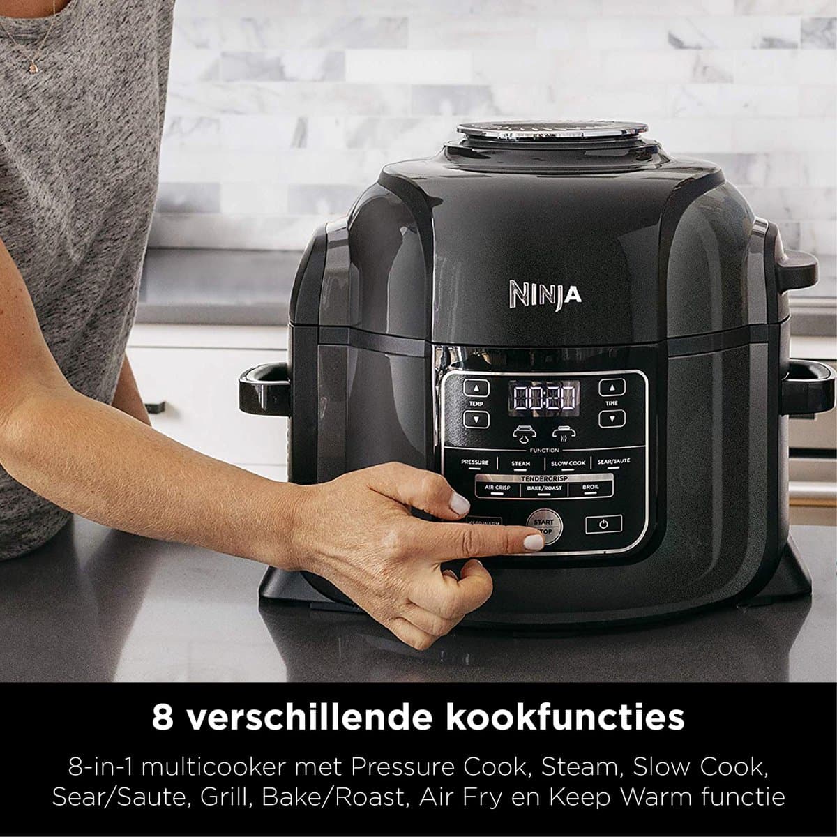 Ninja Foodi OP300EU - 7-in-1 Multicooker met TenderCrisp thumbnail 4