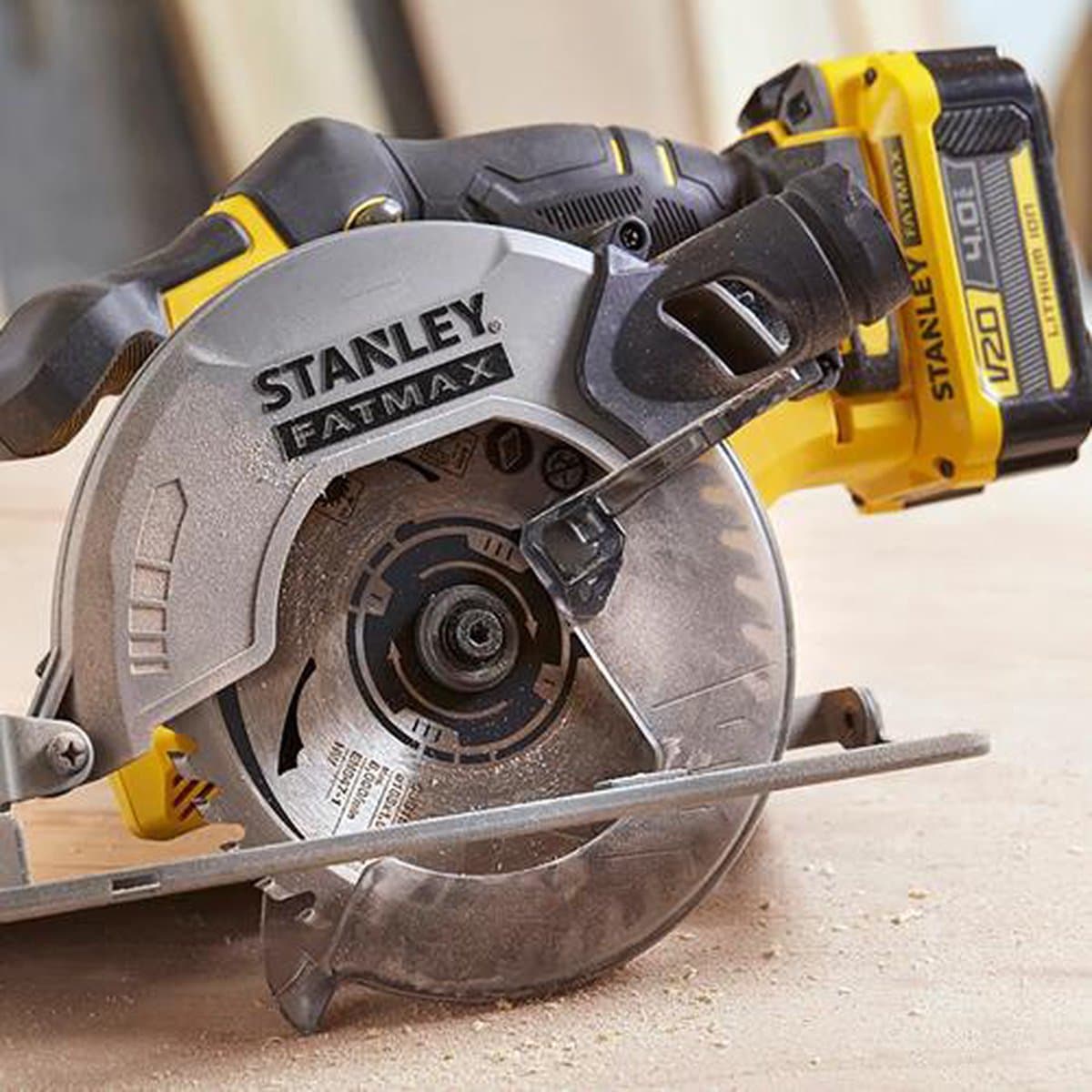STANLEY FATMAX V20 18V Cirkelzaag 165mm - Accu thumbnail 4