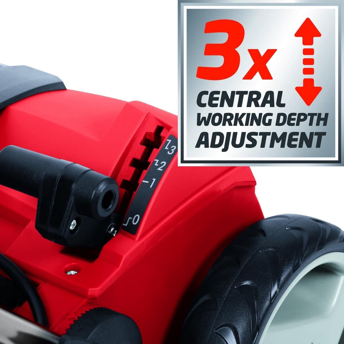Einhell Verticuteerder en Beluchter GE-SA 1435 (1400W - 35 cm werkbreedte - tot 3-9 mm werkdiepte - in hoogte verstelbaar stuur - opvangzak 28 L - incl. beluchtingsrol) thumbnail 2
