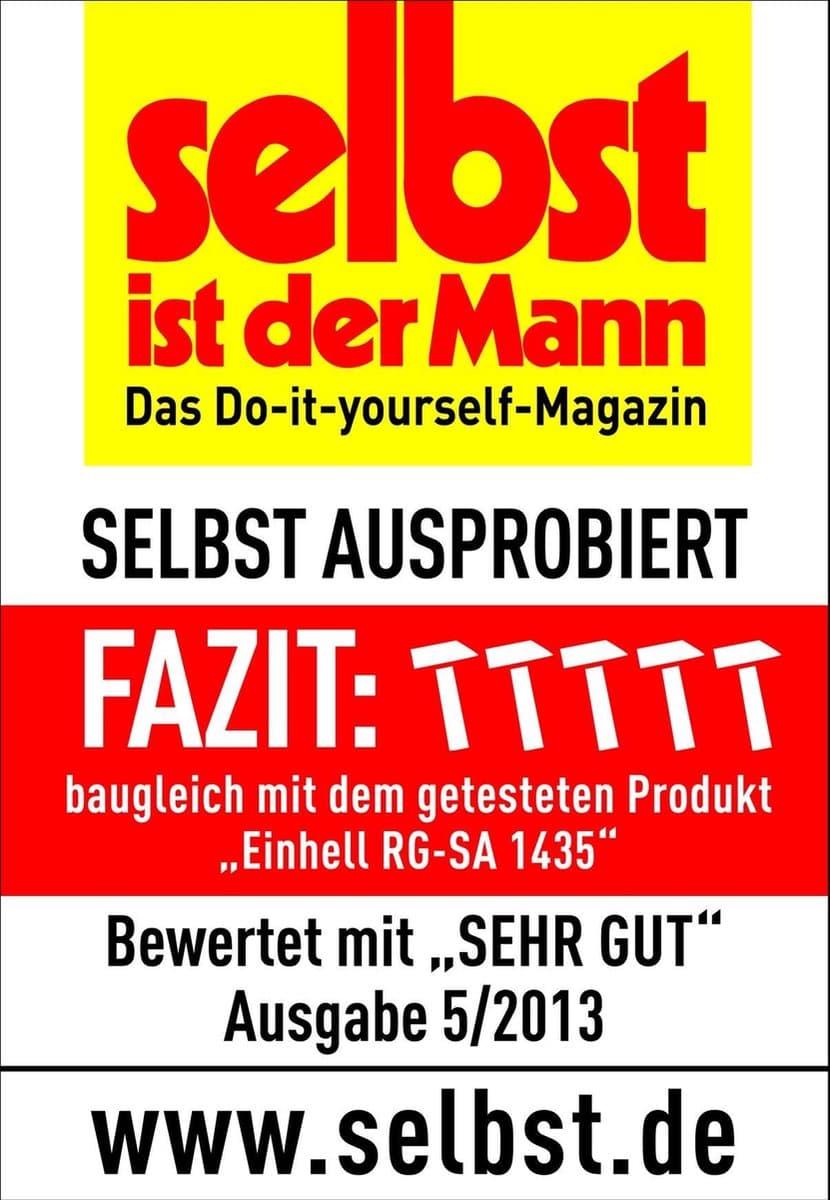 Einhell Verticuteerder en Beluchter GE-SA 1435 (1400W - 35 cm werkbreedte - tot 3-9 mm werkdiepte - in hoogte verstelbaar stuur - opvangzak 28 L - incl. beluchtingsrol) thumbnail 8