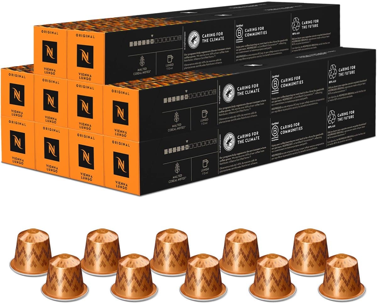Nespresso - Original - Vienna Lungo - Koffiecups - 100 capsules - afbeelding 1