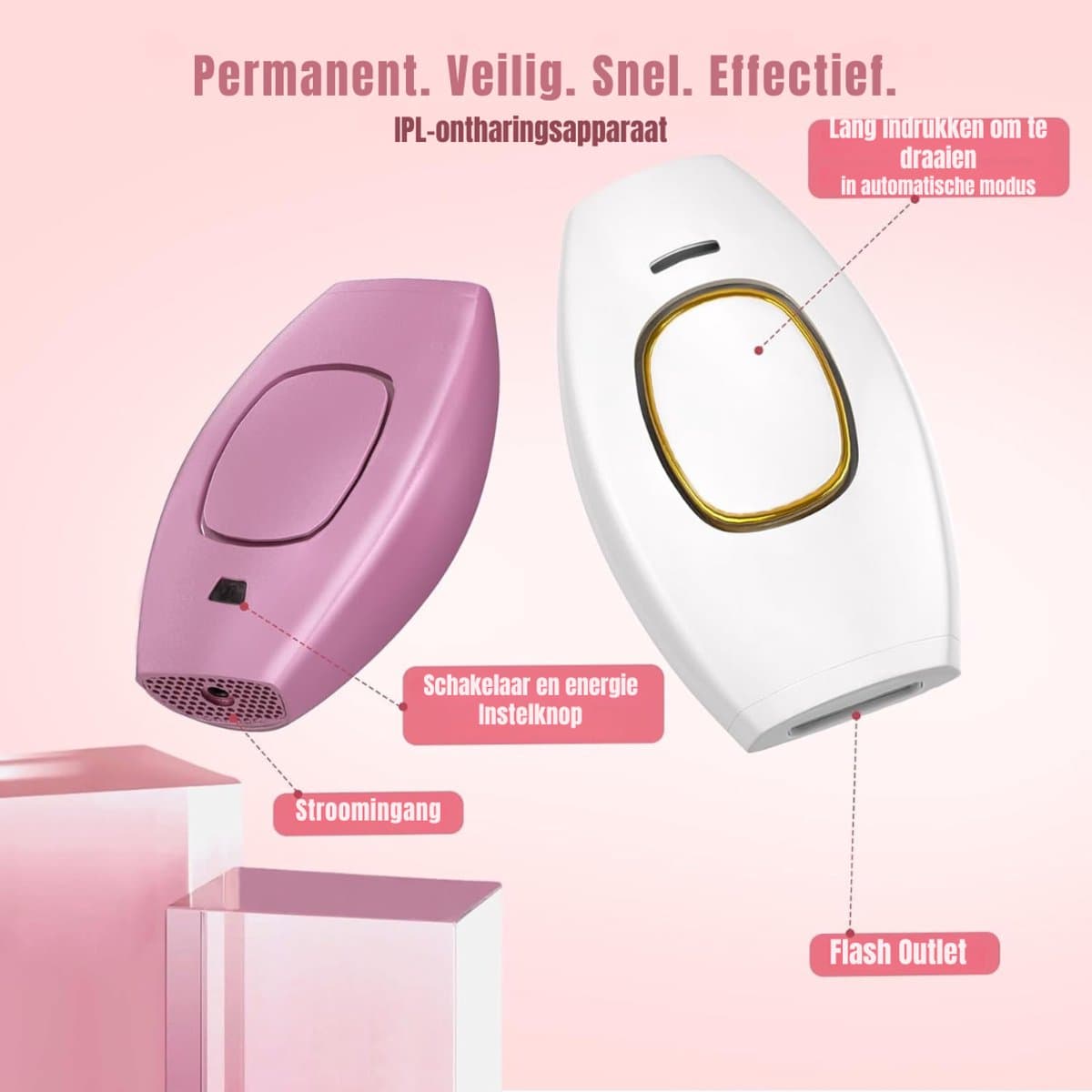 Core® Laser Ontharingsapparaat - Laser Ontharing - Wit - 24cm x 18cm x 9cm ; 725 g thumbnail 6