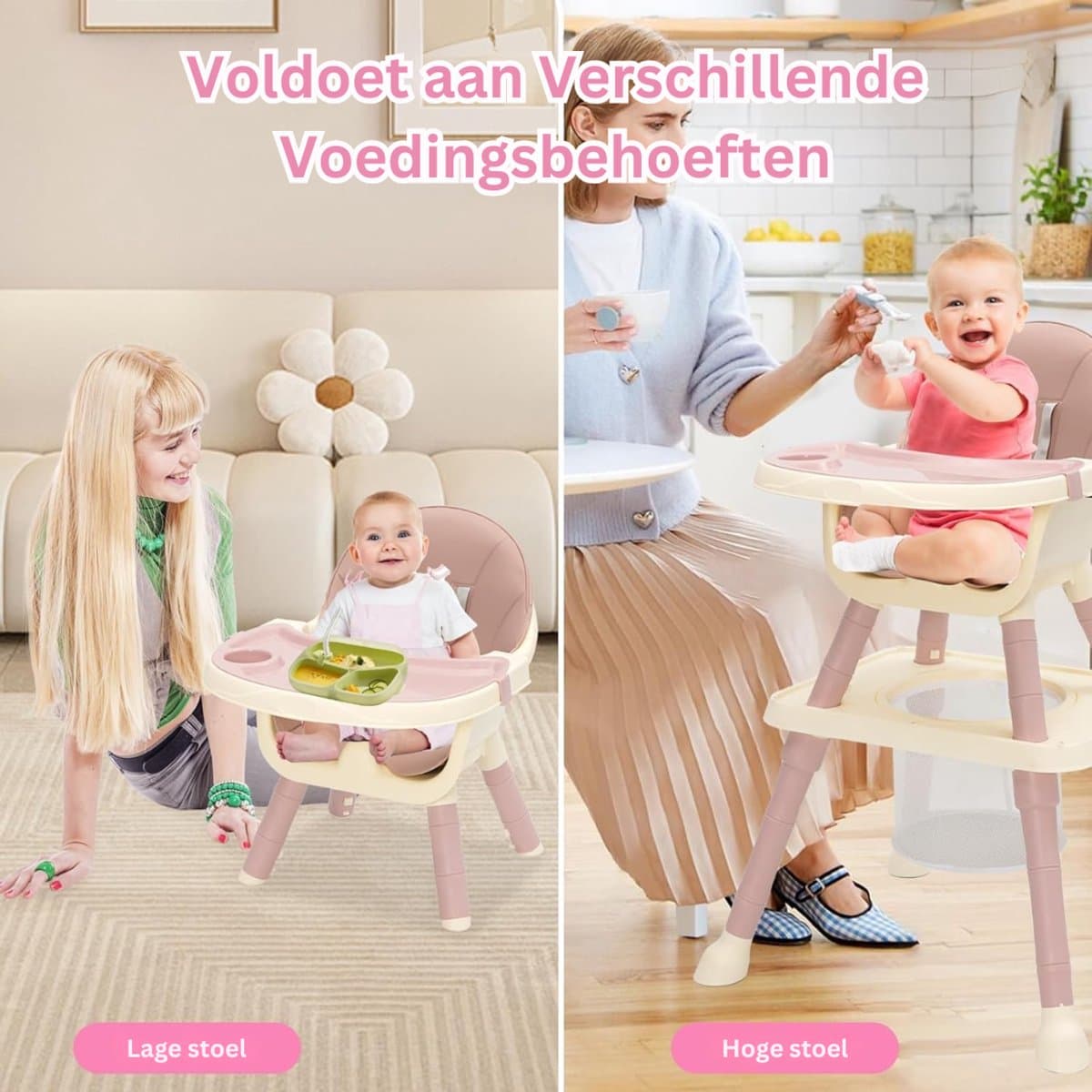 MKSS® Peuter Stoeltje – Meegroei Stoel – Kinder Eetstoel thumbnail 4