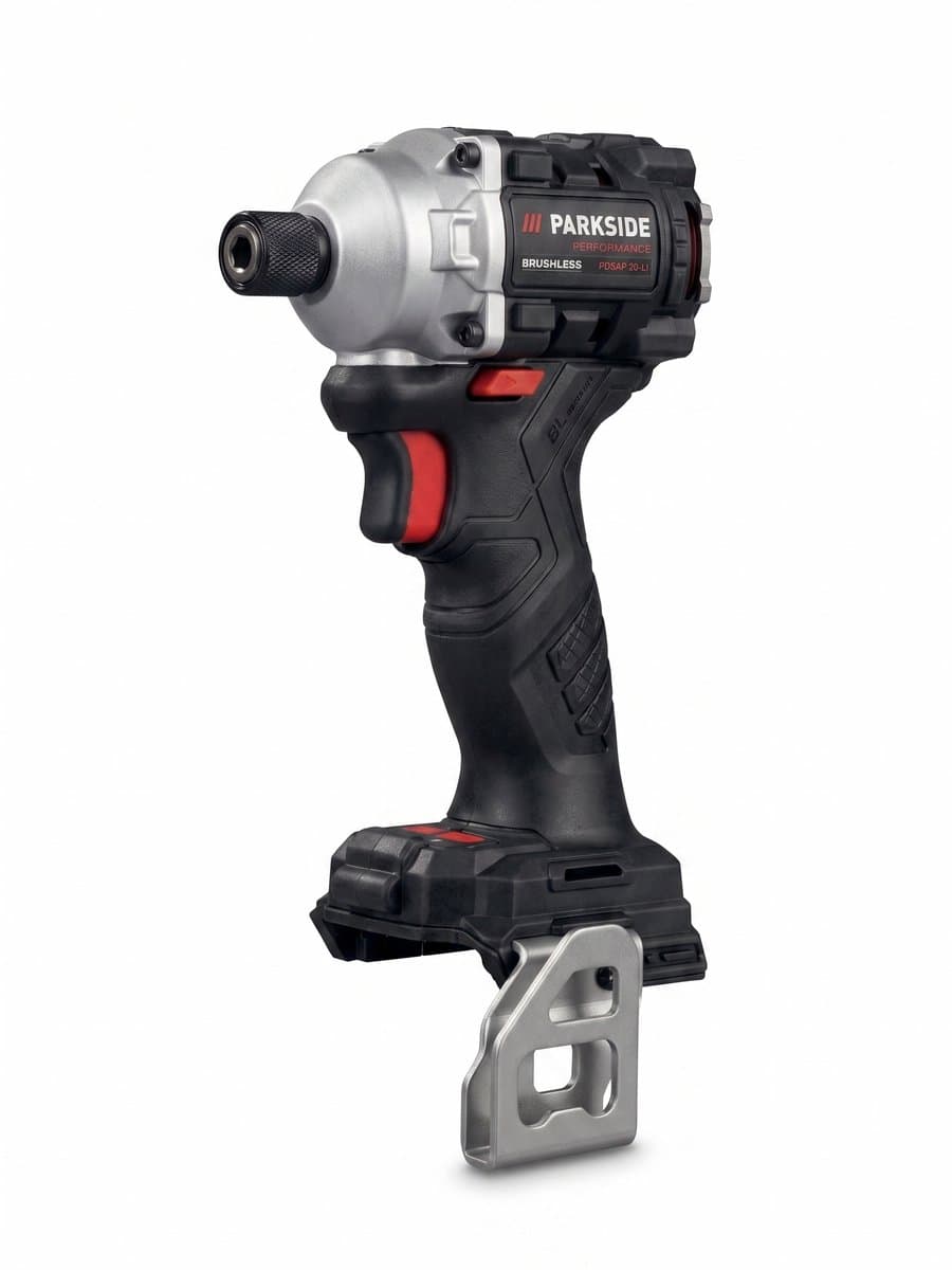 PARKSIDE PERFORMANCE® Accu-slagschroevendraaier 20V zonder accu - Koppelniveaus: 120, 150, 190, 226 Nm - Slagfrequentie: 0-4300 tpm - Toerental: 0-3.600 tpm - Schroefcapaciteit: tot M16 - Gereedschapshouder: ¼" binnenzeskant thumbnail 3
