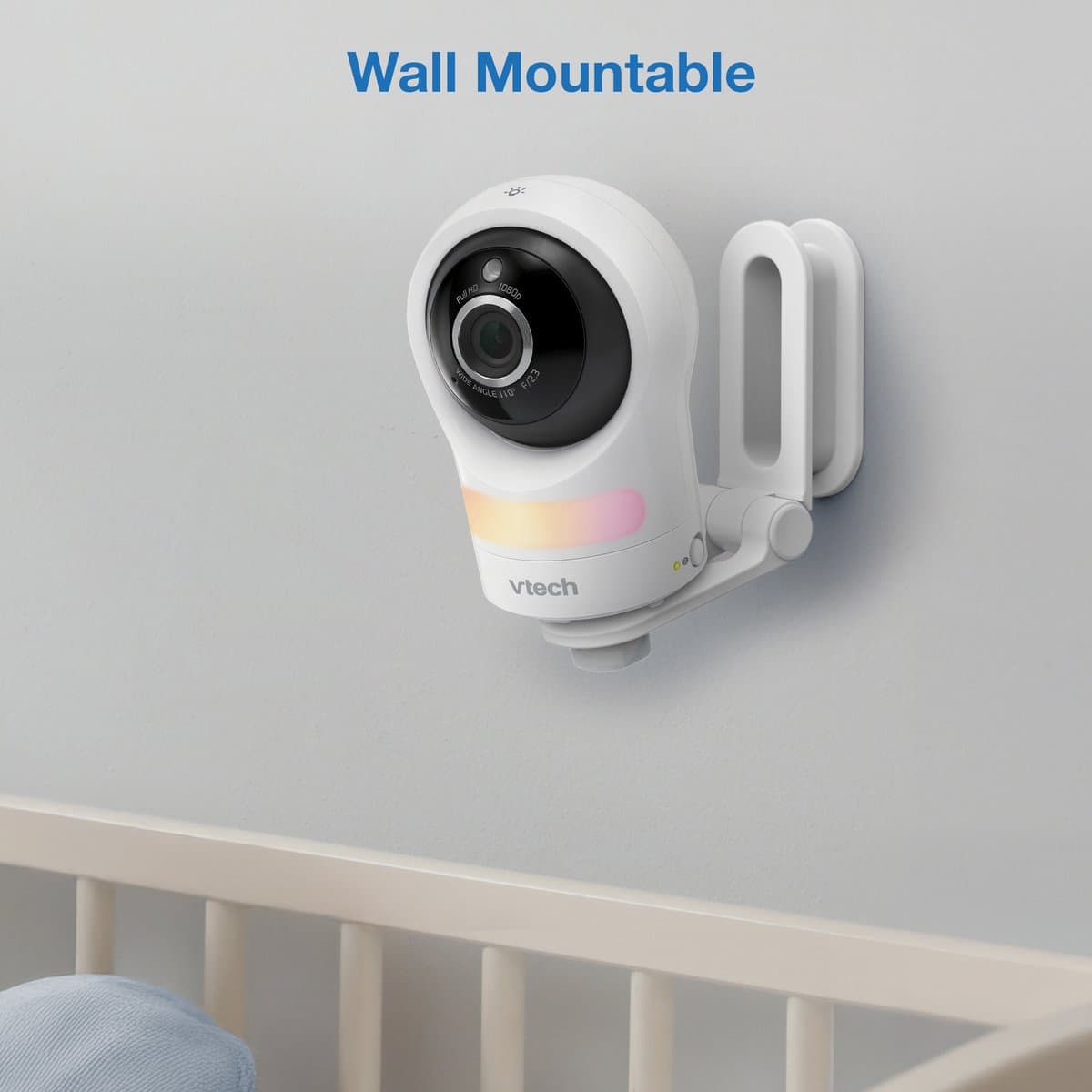 VTech RM4761 Smart video babyfoon met camera - 3.5 inch Scherm - 1080p Full HD - Pan & tilt - Zoom - Wi-Fi - Nachtlampje - Terugspreekfunctie thumbnail 5