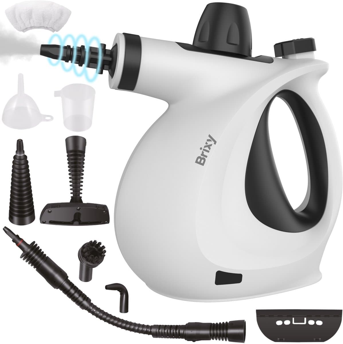 Stoomreiniger - Handstoomreiniger - Vlekkenreiniger - Vloer, Badkamer, Keuken - Tapijtreiniger - 1200W - Infinity Goods