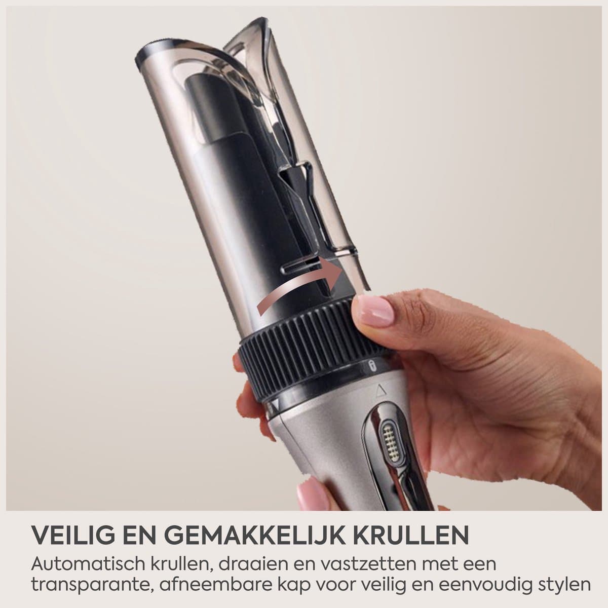 BaByliss Style Secret Air Automatische Krultang C6688E - Auto-Curl Technologie - Prachtige Krullen en Golven - Snel en Veilig Stylen - 3 draairichtingen - 4 timerinstellingen thumbnail 8