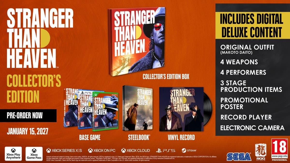 Stranger Than Heaven - Collector's Edition - PS5 thumbnail 2
