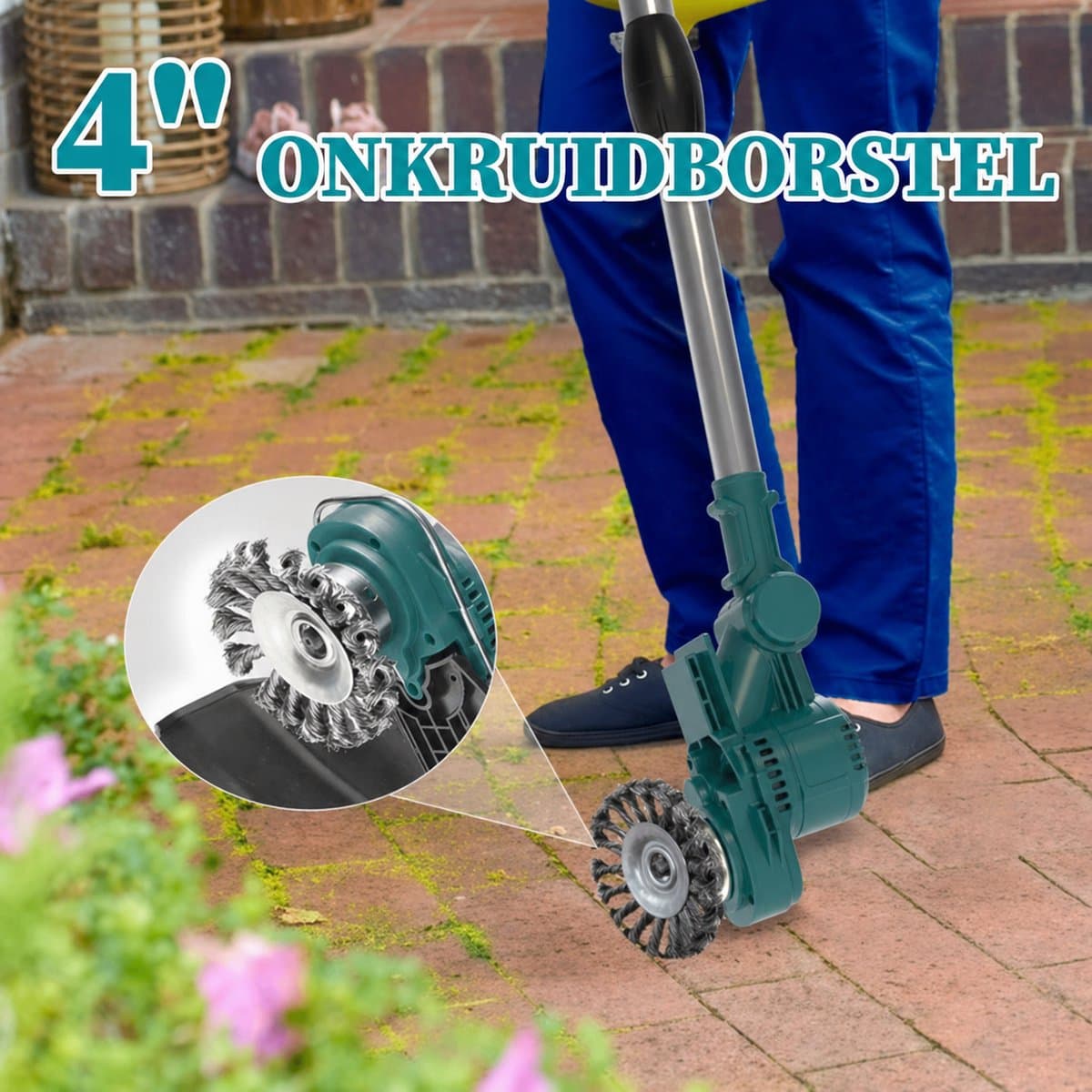 750W 4-in-1 accu-grastrimmer HY-08 thumbnail 5