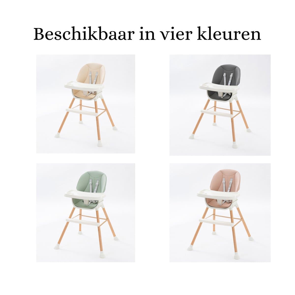 Tissy Meegroei Kinderstoel - Roze - In hoogte verstelbaar thumbnail 2