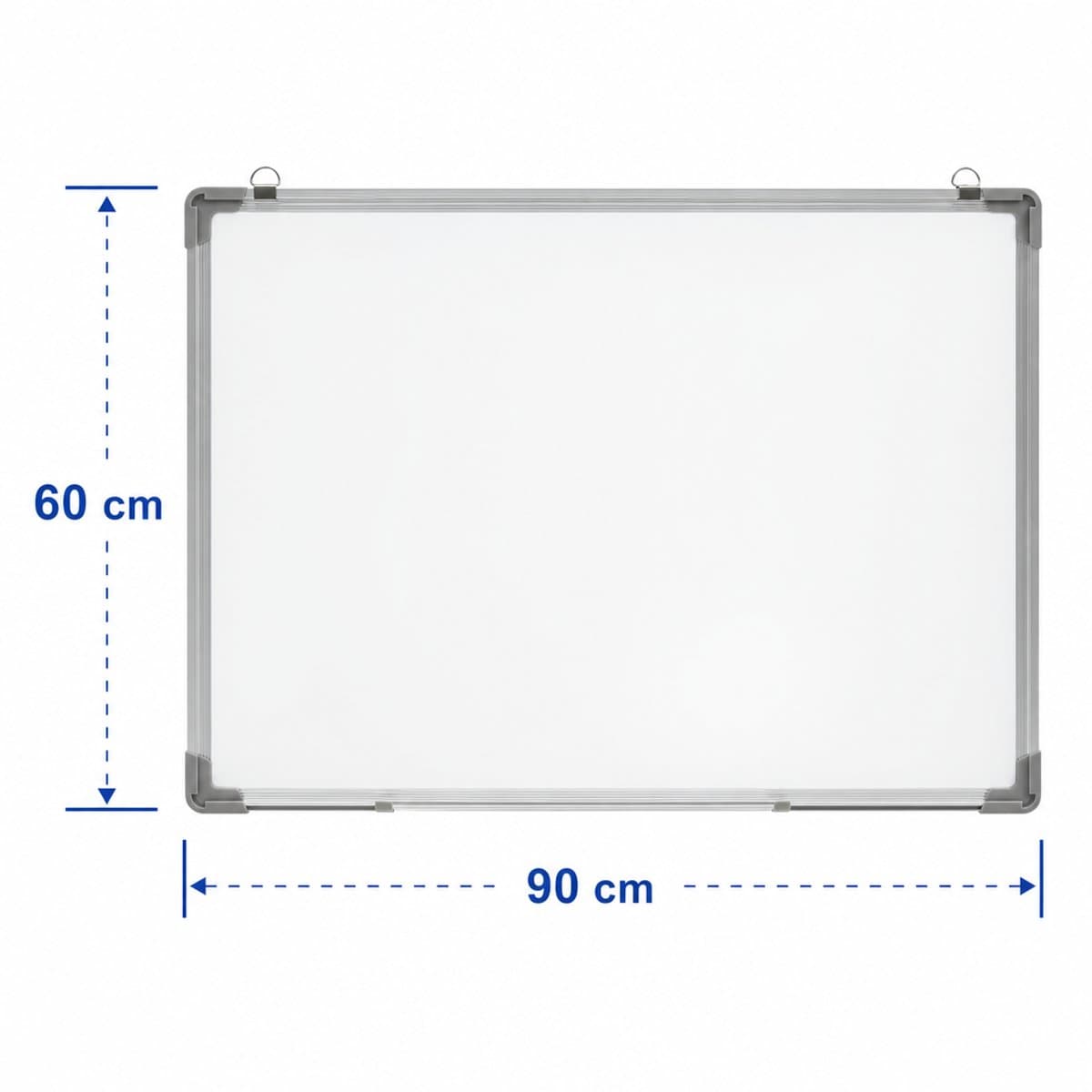 Magnetisch Whiteboard - 60x90 cm - Inclusief 4 Markers, 12 Magneten & Wissers - Kantoor & Home Office thumbnail 7