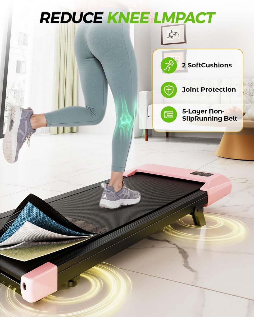 Loopband voor Thuisgebruik - Inklapbaar Hometrainer Fitness Apparatuur thumbnail 4