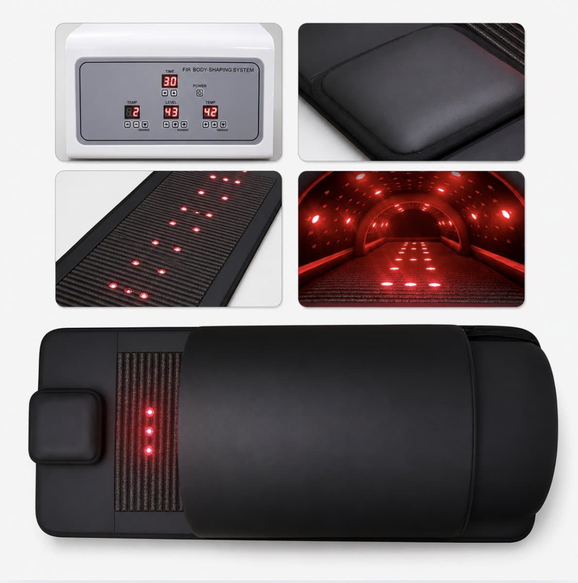 Infrarood Sauna Dome PRO – FAR Infrared, PEMF & Roodlicht (660nm/850nm) – Wellness Sauna voor Thuis & Salon - Sauna - Wellness - Warmte Herstel thumbnail 6