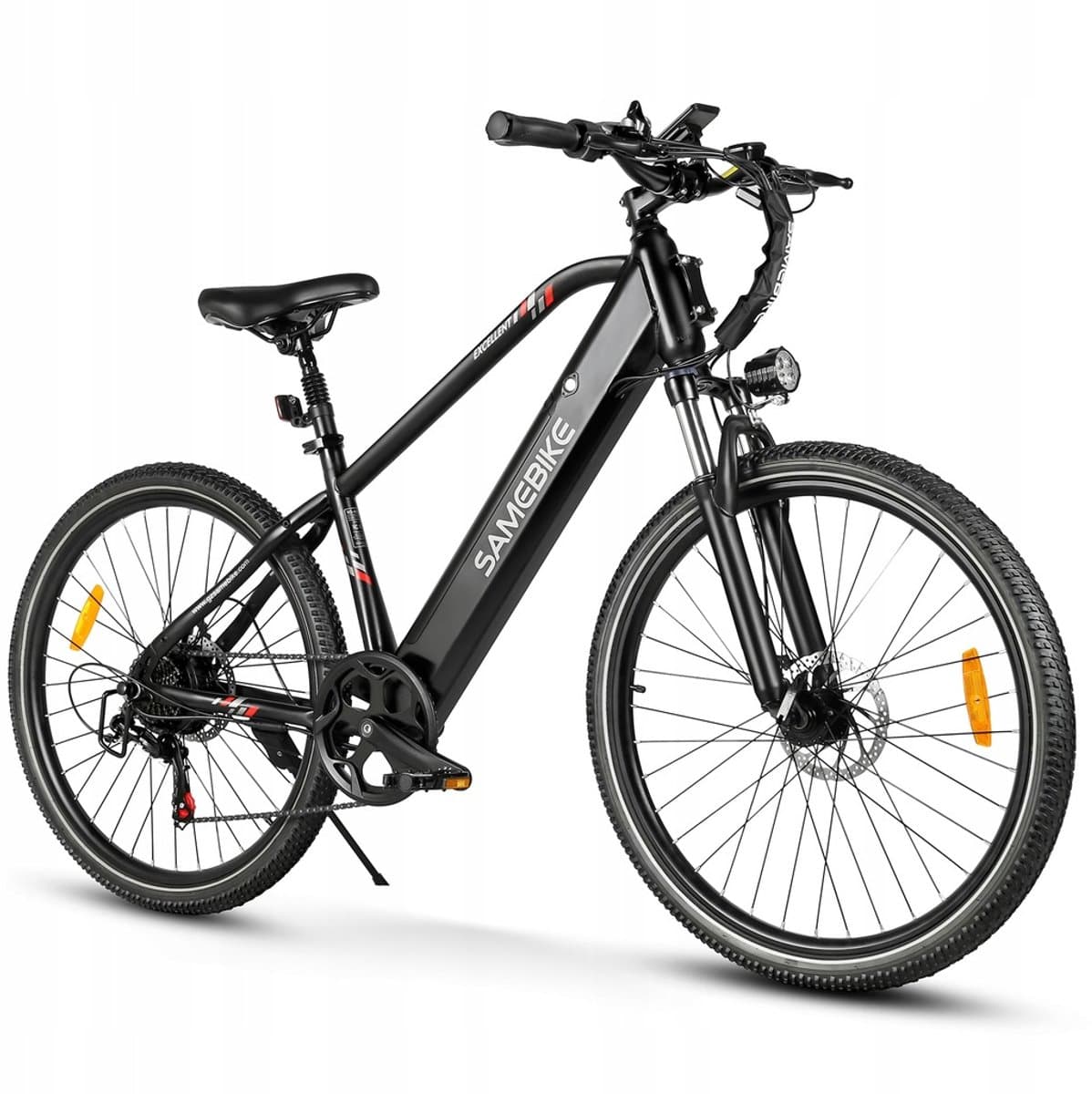 SAMEBIKE RS-A01 MEN1.0 Elektrische Fiets – 250W Motor, 36V 15Ah Accu, 90km Bereik, 27.5" Banden, 7-Speed Shimano – Zwart thumbnail 8