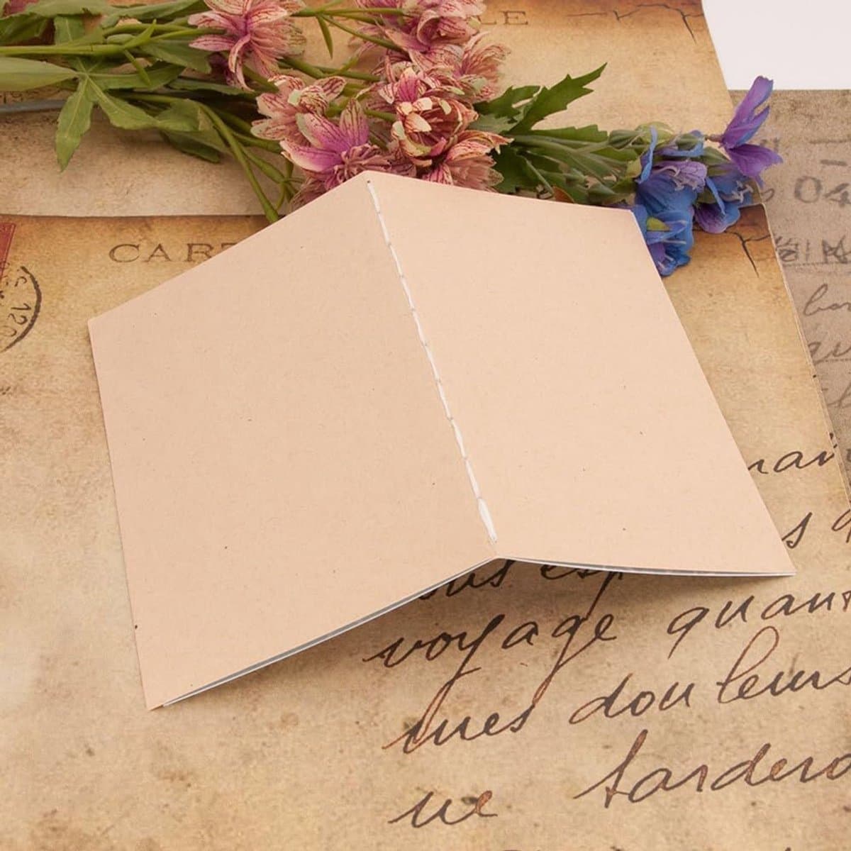 Boekbind Gereedschap - Papier Binding Set - Handgemaakte Boeken - Stevige Constructie - 28 x 65 x 4 cm - Houtkleur thumbnail 2