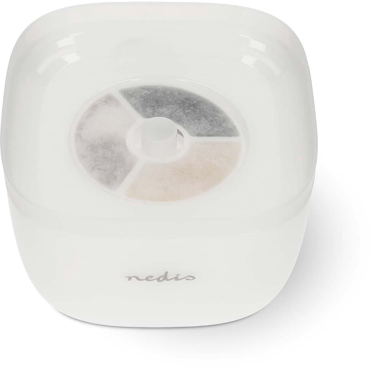 Nedis Drinkfontein voor Hond en Kat - 2 L - Geruisloos - Waterfontein - Incl. Filter - Wit thumbnail 4