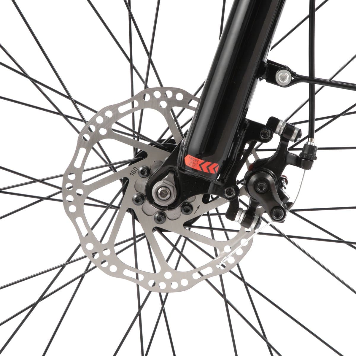 HILAND Matawak elektrische stadsfiets - 26 inch - 250W motor - 60km actieradius - 36V 10.4Ah accu - Shimano 7-versnellingen - Unisex - Wit thumbnail 4