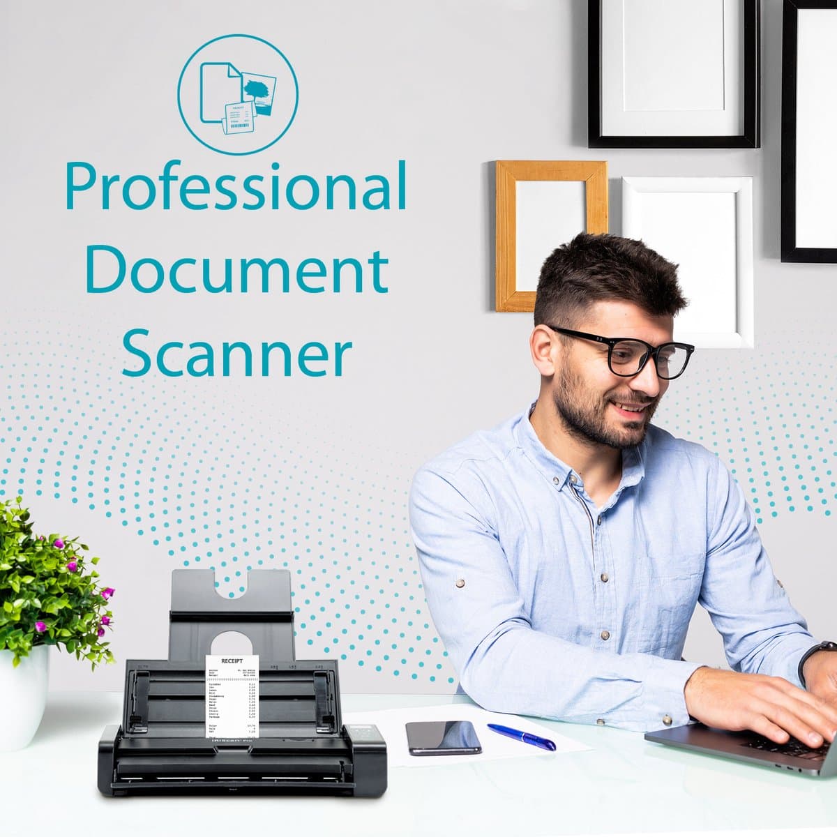 IRIScan Pro Scanner documentenscanner A4 20PPM ADF20 Duplex -v5: + Readiris PDF Gratis Win only thumbnail 4