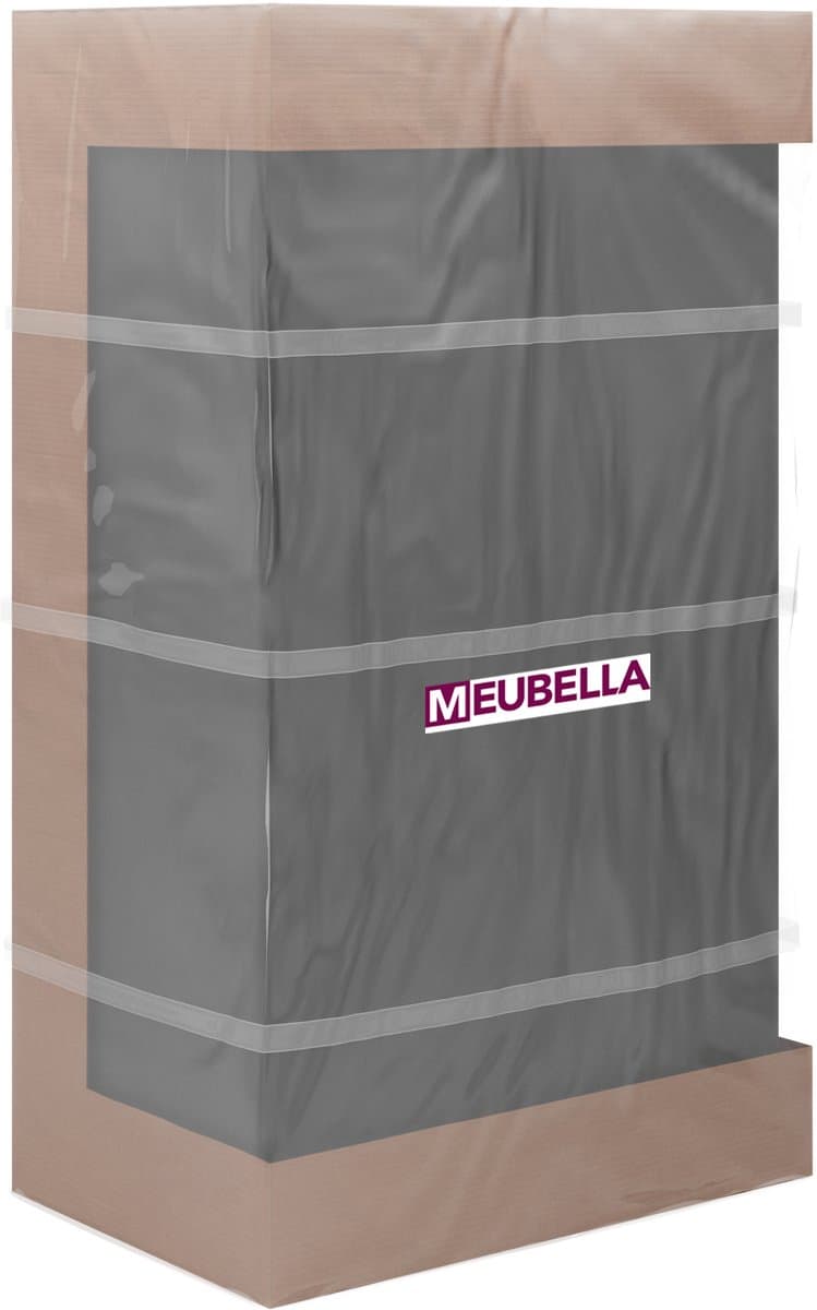 Meubella - Tori - Boxspring met opbergruimte - Stof beige - 160x200 cm thumbnail 4