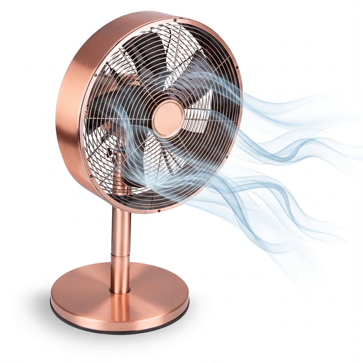 Lomera Tafelventilator 30cm - Bureauventilator met 3 Snelheden - Oscillerend en Kantelbaar - Tafel Ventilator met Draaifunctie - Mini Ventilator voor Kantoor Slaapkamer en Woonkamer