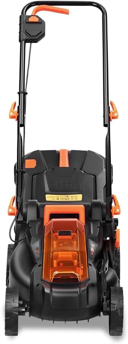Florixa® Grasmaaier Accu - Grasmaaier Elektrisch - Grasmaaier Benzine - Grasmaaier Benzine Zelftrekkend - Zwart - 65cm x 43cm x 41cm; 14 kg thumbnail 6