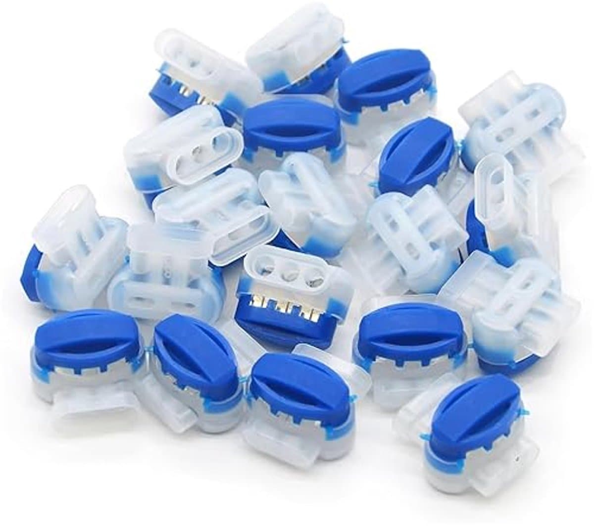 Gel connector - 10 stuks - kabelverbinder-voor Gardena Husqvarna en alle robot maaiers - begrenzingsdraad - draadverbinder voor robotmaaier thumbnail 5