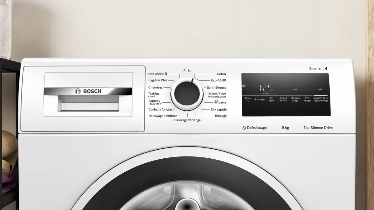 BOSCH WAN2823PFR Wasmachine 9 kg A Franse display thumbnail 8