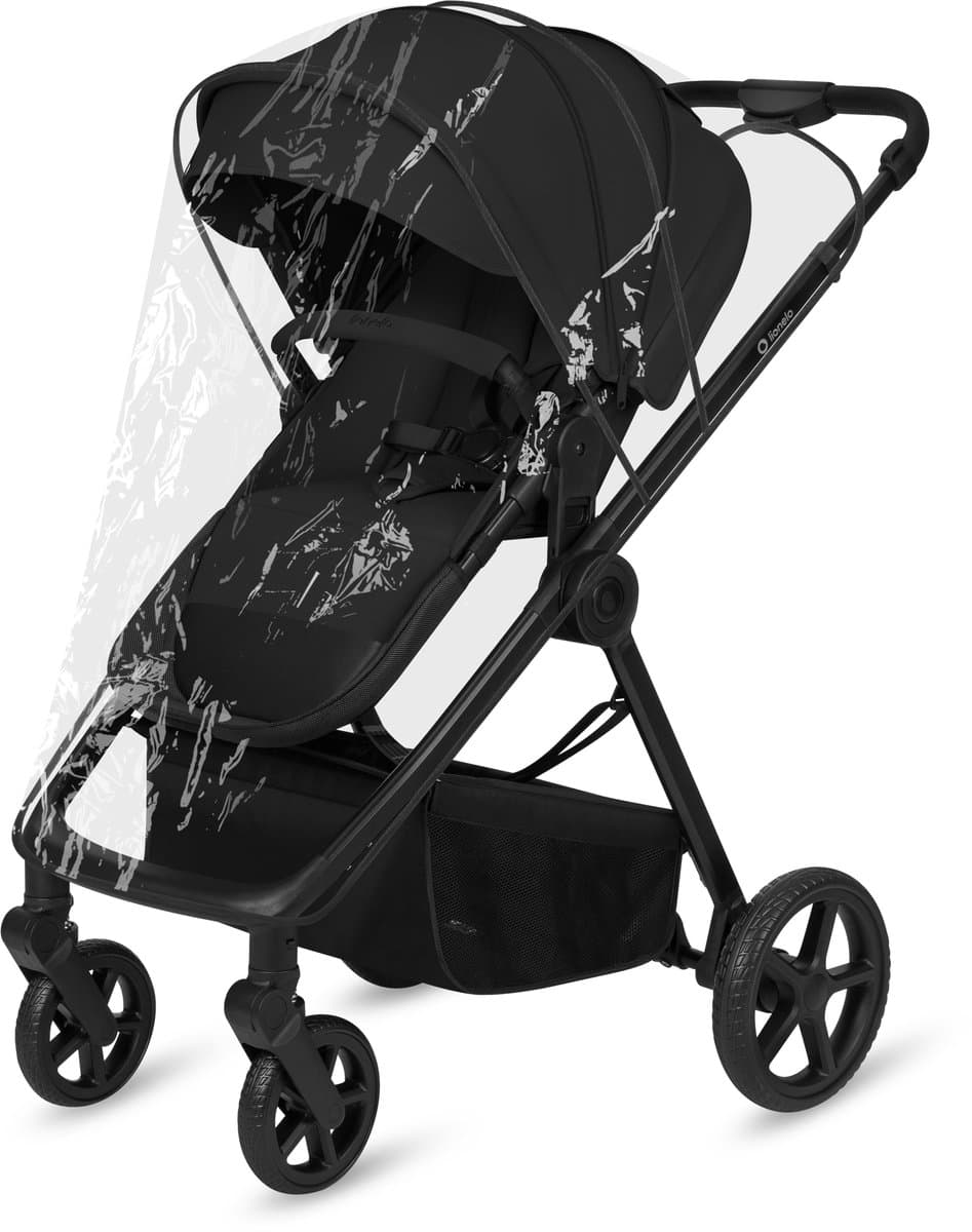 Lionelo Greet Kinderwagen 3in1 – Inclusief Astrid Lite i-Size Autostoel – Grote Reiswieg & Kuipzitje – Vanaf Geboorte tot 22 kg – Vering & EVA-Wielen – Omkeerbare Zitting – UPF50+ XXL Kap – Complete Accessoireset thumbnail 2