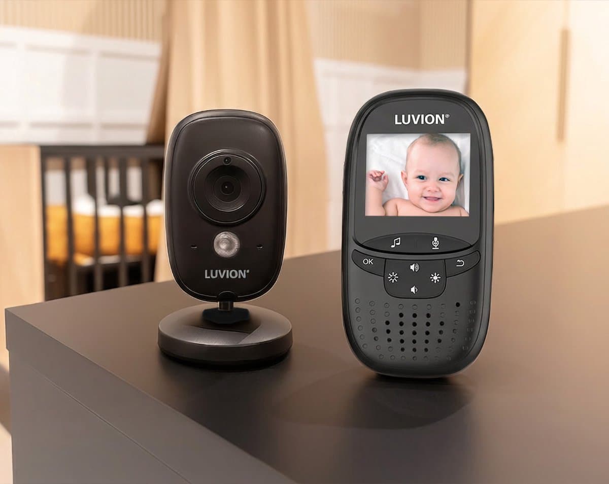 LUVION® Easy Black Babyphone - Babyfoon met camera - Premium Baby Monitor thumbnail 5