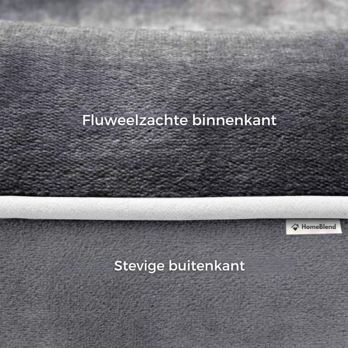 HomeBlend Orthopedische hondenmand 121 x 89 cm - Hondenmand XXL - Voor Extra Grote Honden - Hondenmand Grote Honden - Stevige Hondenmand thumbnail 8
