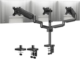 Productfoto van LEVANTU Triple Monitorarm 3 Schermen Gasveer 32 inch