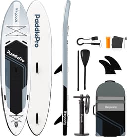 Productfoto van LifeGoods SUP Board Tandem 381 cm wit/zwart