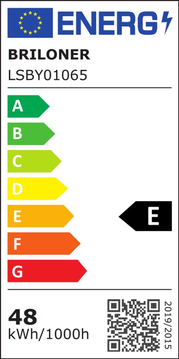 BRILONER Tuulentin A - Plafond ventilator met verlichting - LED plafondlamp met ventilator en RGB-verlichting - plafondventilator dimbaar - 5 snelheden - Ø48,5cm - wit thumbnail 2