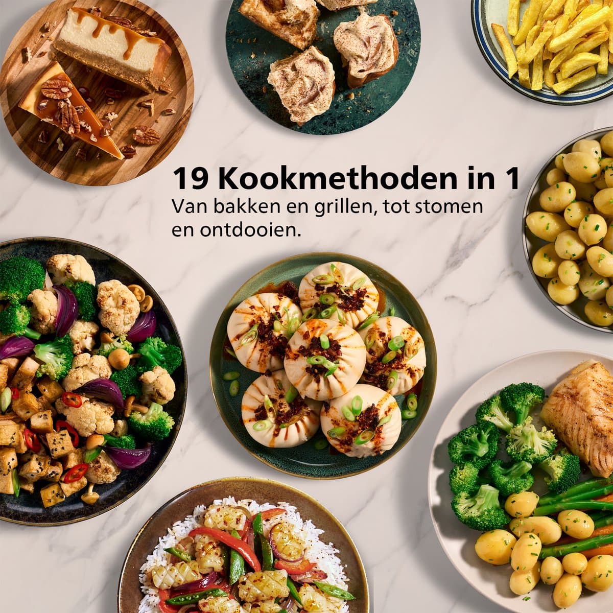 Philips NA551/00 airfryer 9L met stoom thumbnail 7
