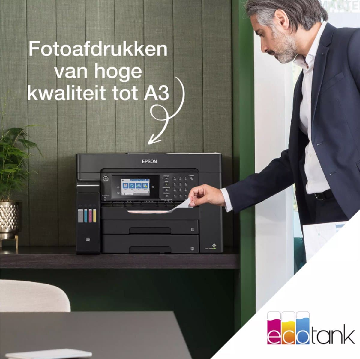 Epson EcoTank ET-16605 - All-in-One Inkttank Printer - Wifi - Zwart thumbnail 6