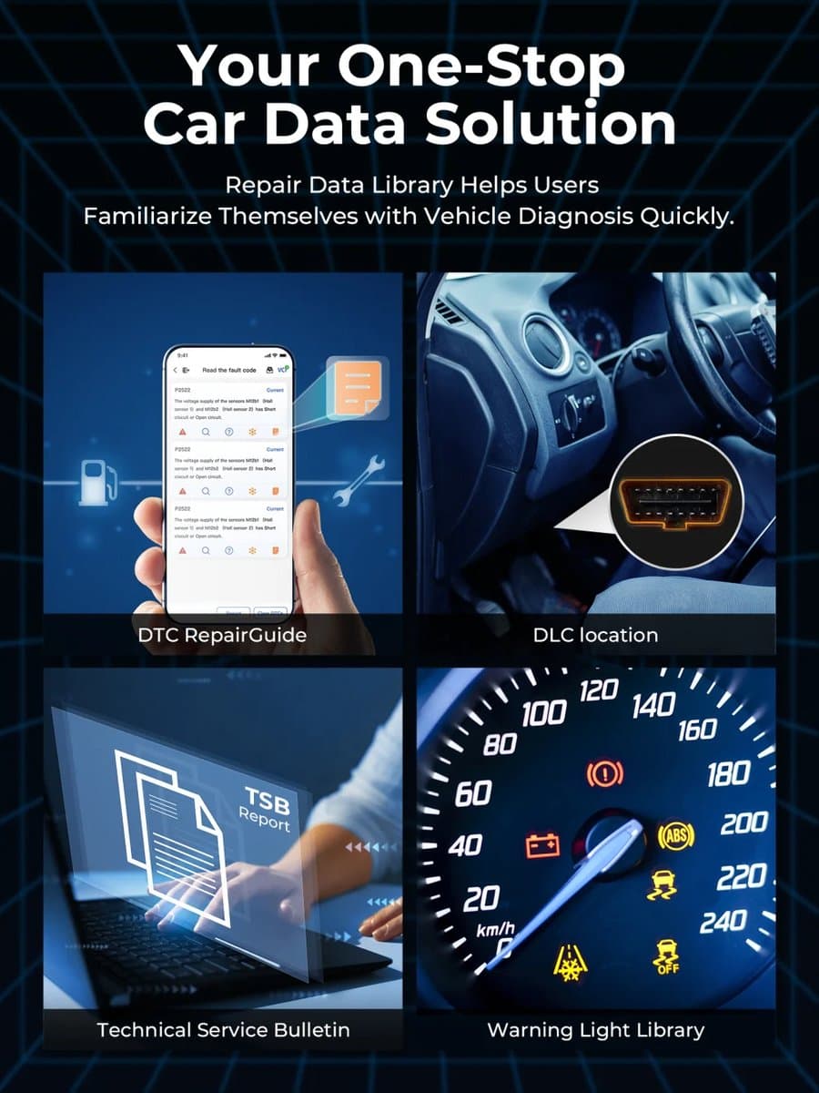Topdon Topscan Pro - Diagnotische tool - Android/iOS - OBD2 Scanner - Engels thumbnail 4