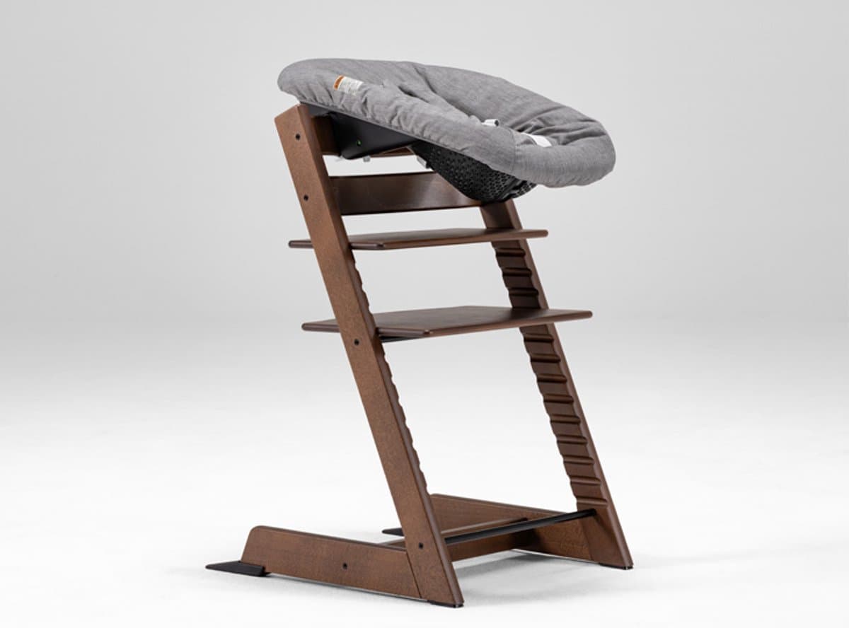 Stokke Tripp Trapp Kinderstoel - Warm Brown | Bundel met babyset en zwarte newbornset thumbnail 5