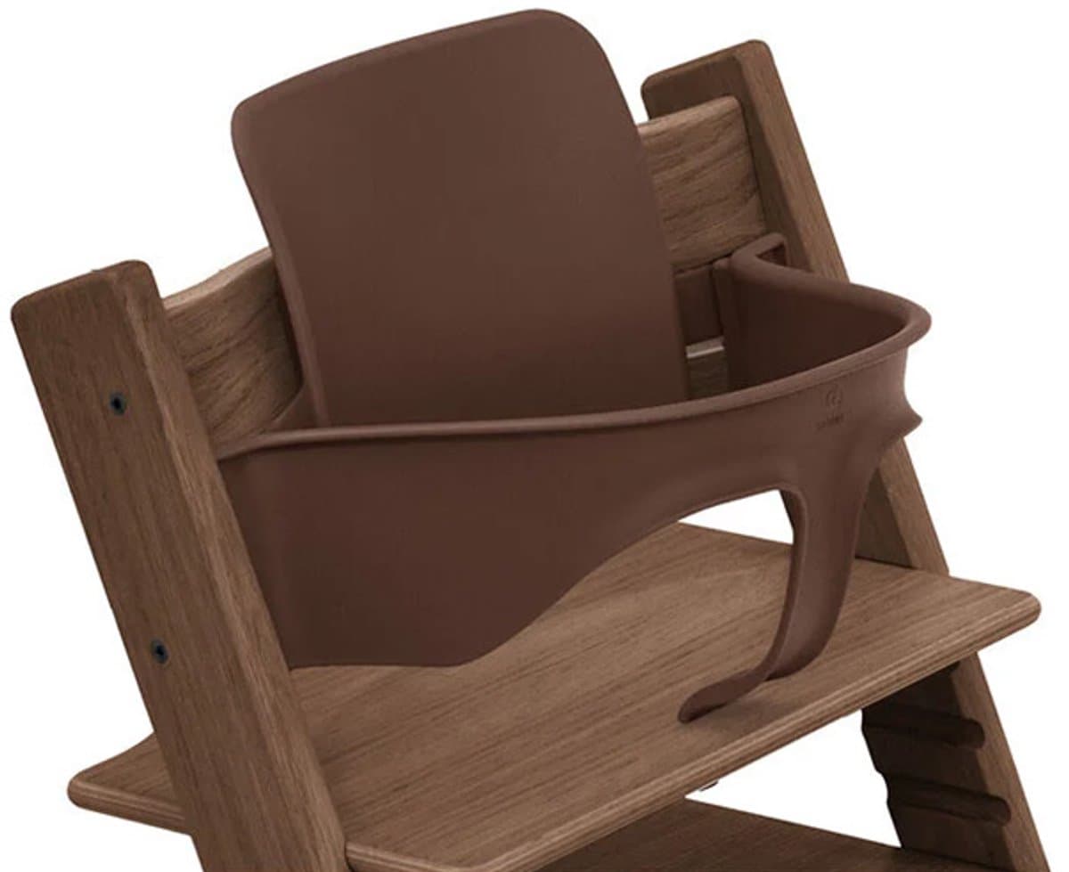 Stokke Tripp Trapp Kinderstoel - Warm Brown | Bundel met babyset en zwarte newbornset thumbnail 2