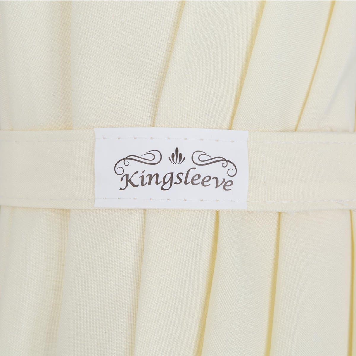 Kingsleeve Parasol 200cm - met Zwengel en Kantelmechanisme - Beige thumbnail 2