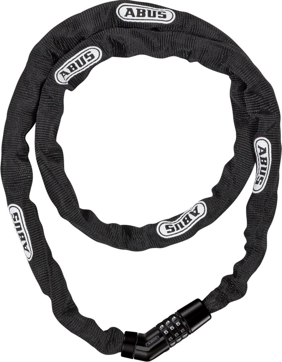 Abus kettingslot code Steel-O-Chain 4804C/110 black - SL724824 - afbeelding 1