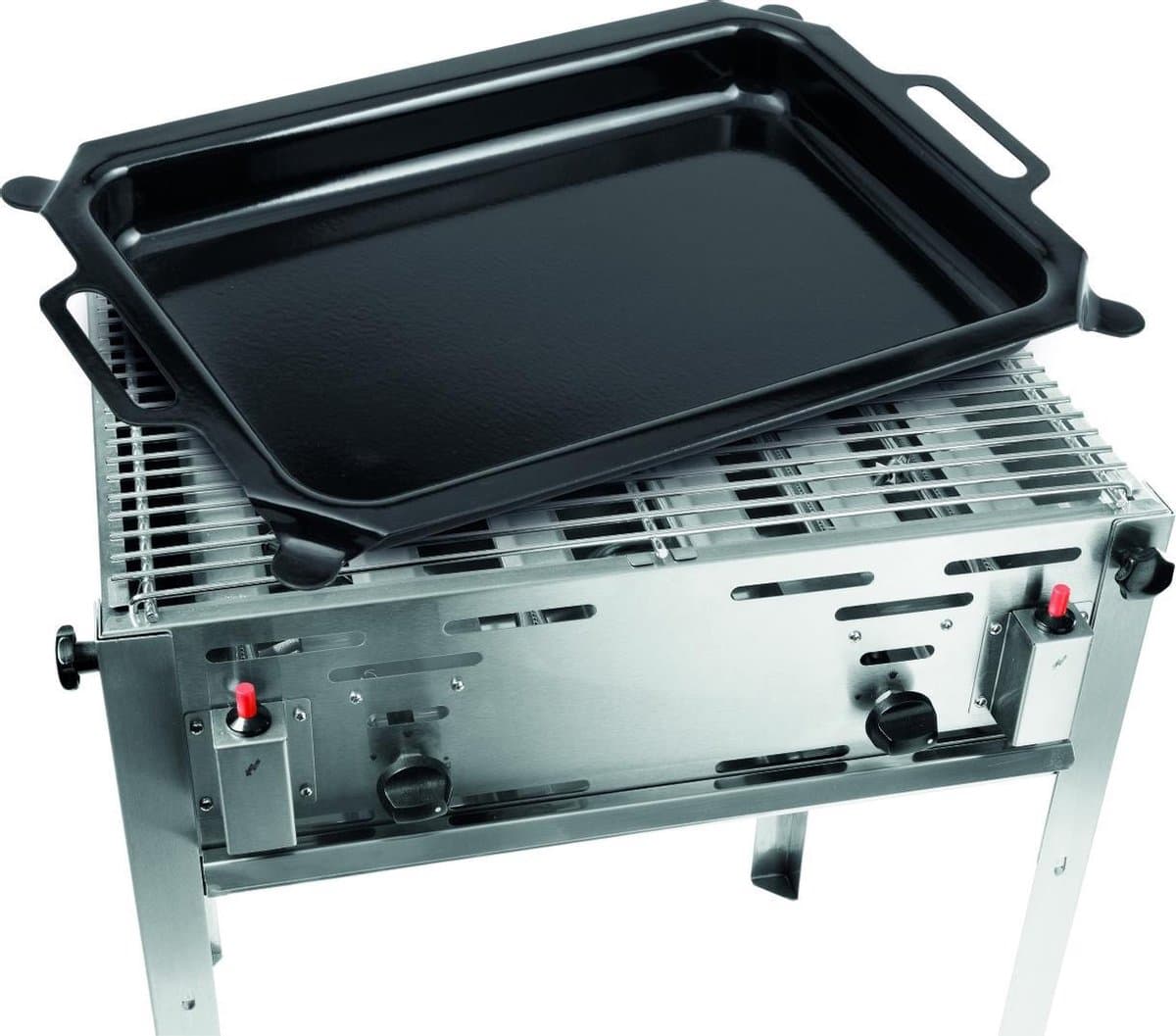Hendi Grill-Master Maxi Gasbarbecue met Bakplaat thumbnail 2