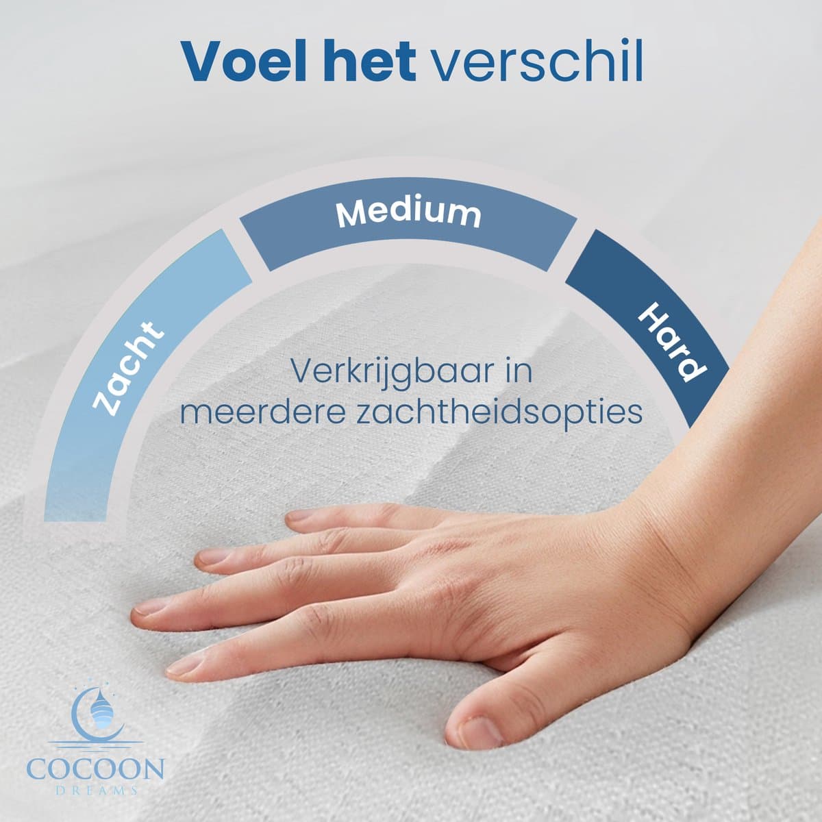 Cocoon Dreams Matras 140x200 – NASA Koudschuim & Bamboe Tijk thumbnail 8